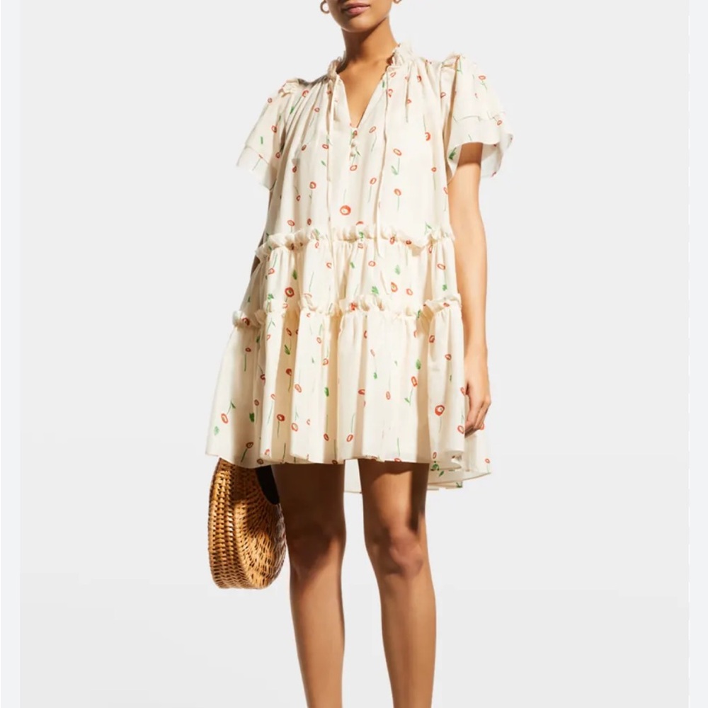 Hunter Bell Merritt Floral Mini Dress - Picture 4 of 13